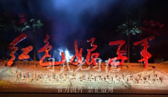 少林小龙武校学员加盟三亚《红色娘子军》大型椰海实景演出