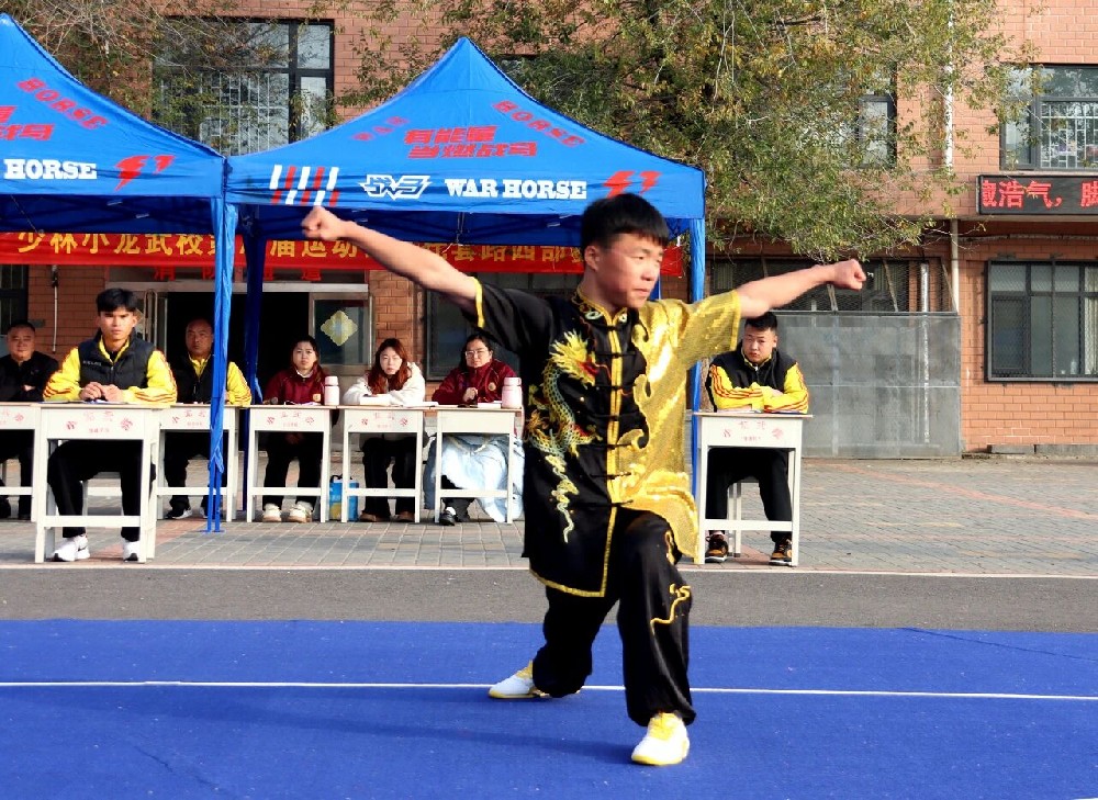 少林小龙武校第77届运动会校园小记者采访报道（三）