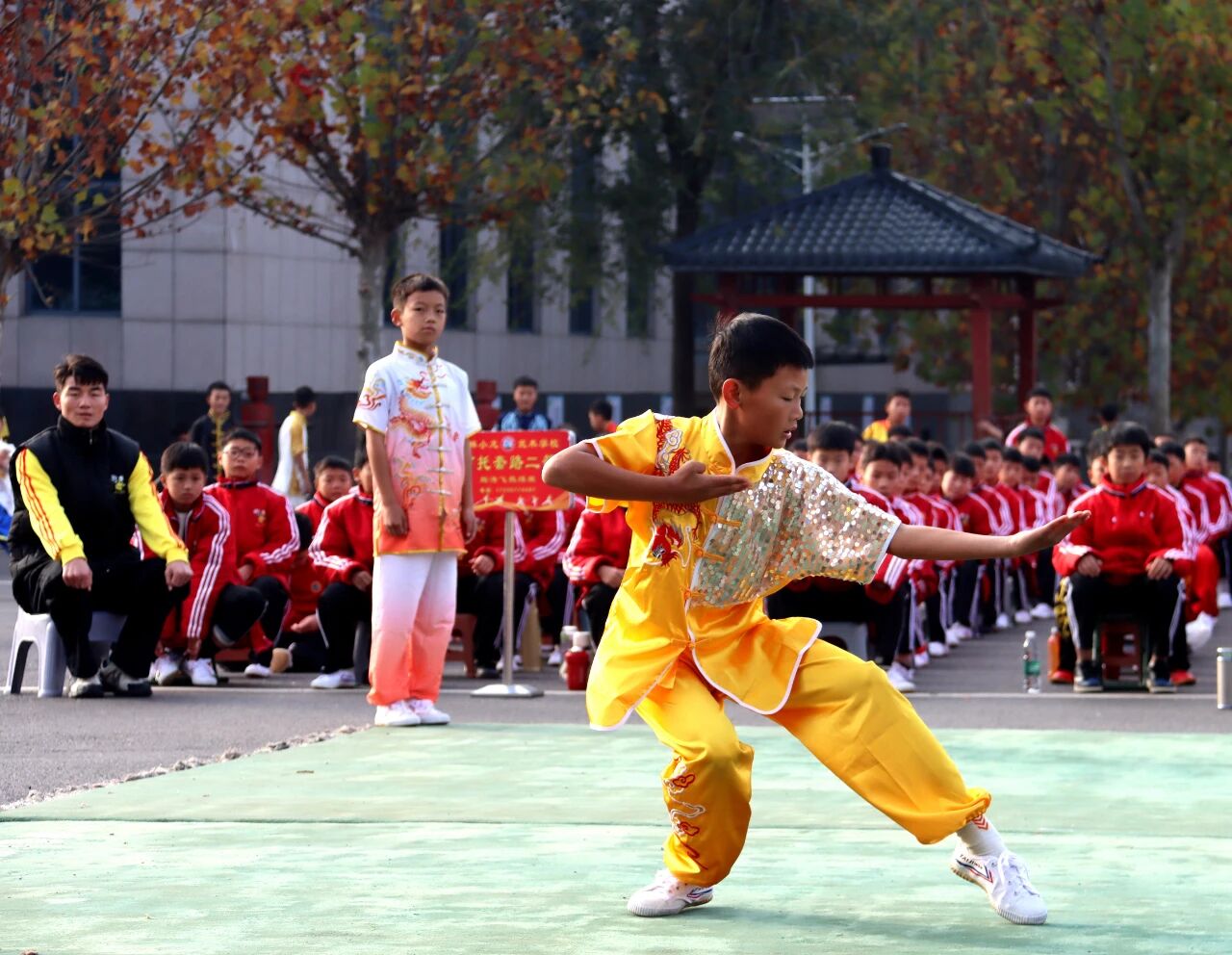 少林小龙武校第77届运动会