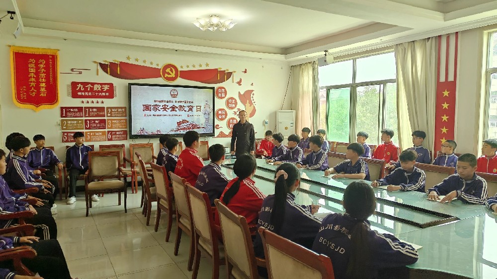 国家安全 青春挺膺 | 少林小龙武校团委开展全民国家安全教育日主题团日学习活动