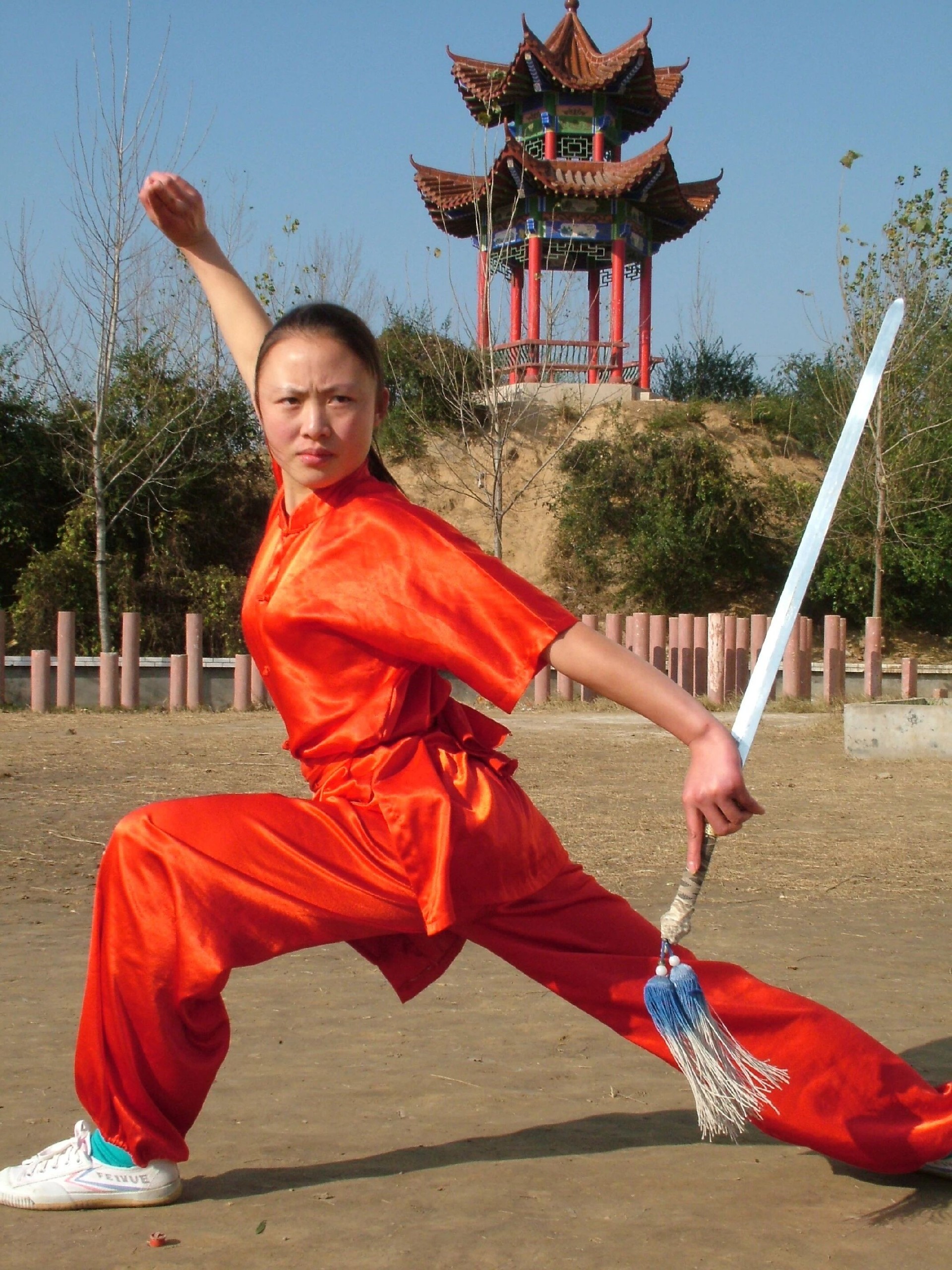 河南少林小龙武校优秀校友邹霞主演周星驰新作《功夫女足》