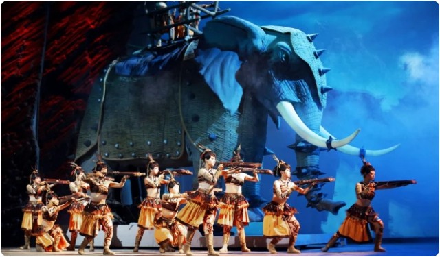 河南少林小龙武校倾情参演史诗级奇幻大秀《出师表》 燃动三国风华