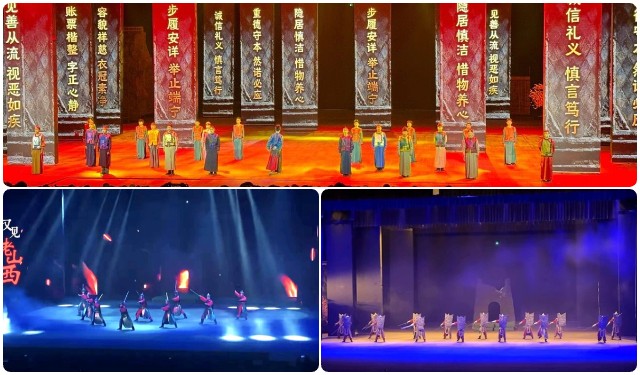 少林小龙武校学员驻演山西司徒小镇