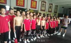 《热血男儿》来河南嵩山少林小龙武校选演员