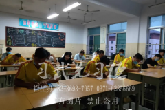 少林小龙武校党总支组织全体党员干部进行政治理论考试